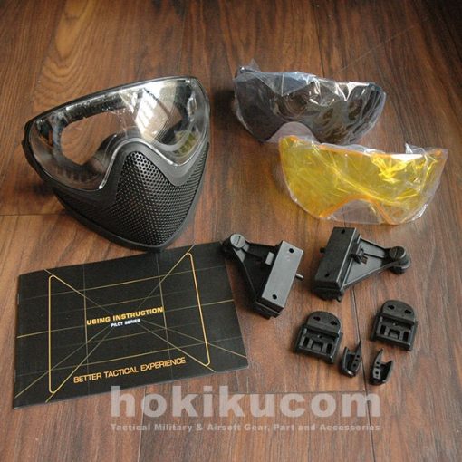 Emerson Full Face Mask For Tactical Helmet