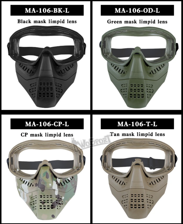 Tactical Anti Fog full Face Airsoft Mask - Image 4