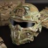 Helm Tactical W Assault Helmet Mask Cosplay and Airsoft
