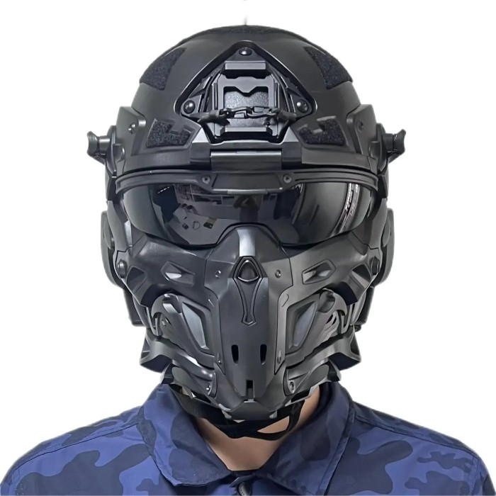 Helm Tactical W Assault Helmet Mask Cosplay and Airsoft - Image 6