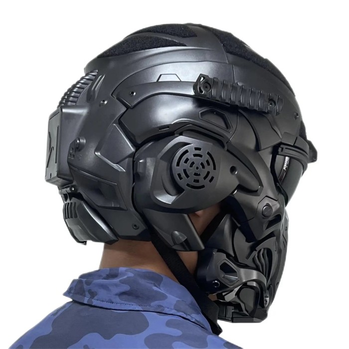 Helm Tactical W Assault Helmet Mask Cosplay and Airsoft - Image 7