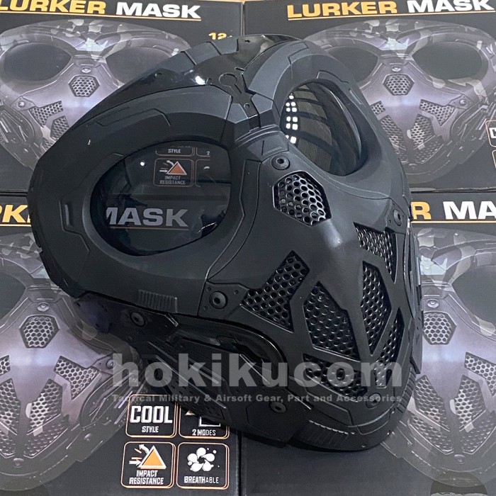 Wosport Full Face Lurker Mask For Tactical Helmet Masker Airsoft