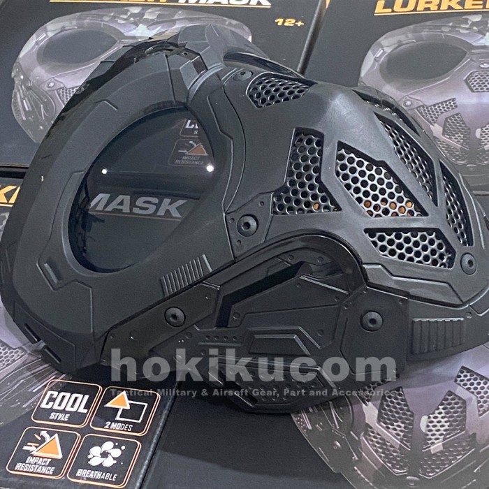 Wosport Full Face Lurker Mask For Tactical Helmet Masker Airsoft - Image 2