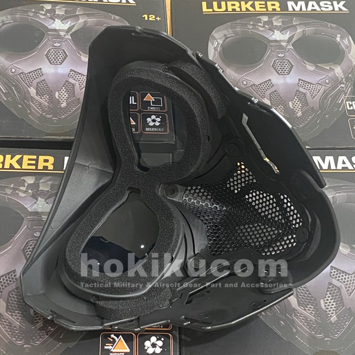 Wosport Full Face Lurker Mask For Tactical Helmet Masker Airsoft - Image 4