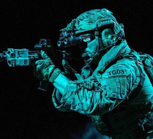 WST AN PVS-31 Dummy Night Vision Upgraded Version with Green Light Illumination Lamp - Image 5