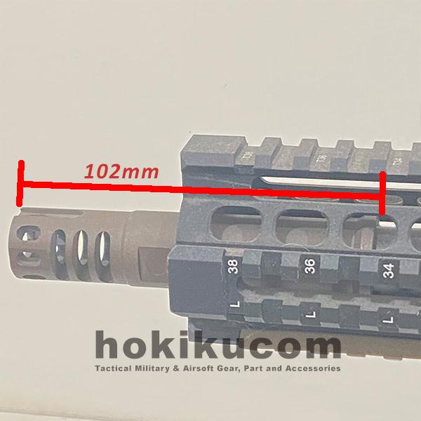 APS Extend Flashhider 14mm CCW AEG GBB WGG WGB - Image 5