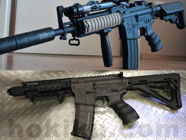 Grip M4 AEG G27 Style with Heatsink / Tutup Dinamo - Image 5